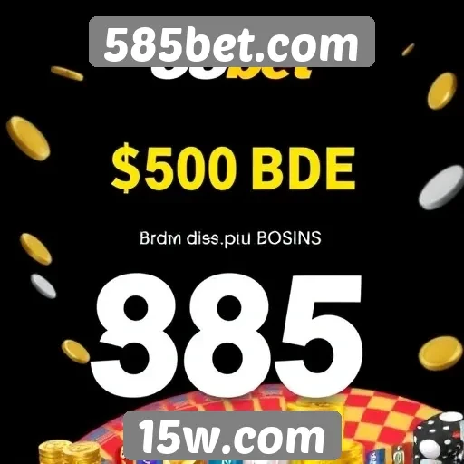 Promoções e bônus oferecidos pela 585bet.com