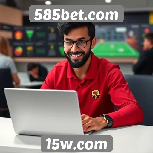 Análise da experiência do usuário no 585bet.com